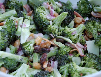 Recipes Broccoli on Rumpke Family Cookbook    Broccoli Salad
